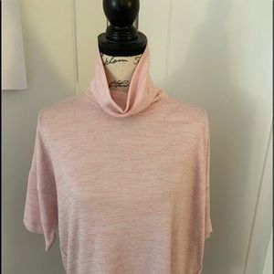 NWT GAP Pink Cowl Neck Top Size Small